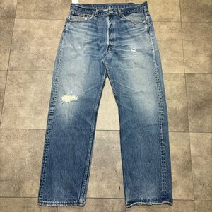 USA製 80年代 Levi's 501xx ビンテージ デニム 38×34 刻印544 MADE IN USA 80s ハチマル 脇割り