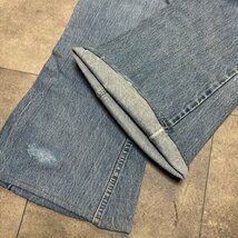 USA製 70～80年代 Levi's 684 ビンテージ デニム 36×32 刻印4 MADE IN USA 80s オレンジタブ ベルボトム_画像10