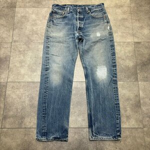 MEXICO製 00年代 Levi's 501xx ビンテージ デニム 35×34 刻印647 MADE IN MEXICO 00s