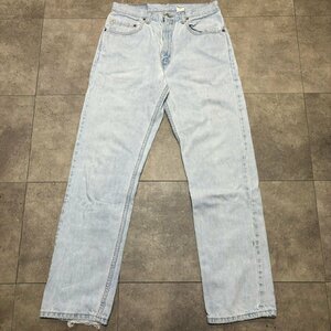 CANADA производства 90 годы Levi's 505 Vintage Denim 33×32 печать 217 MADE IN CANADA 90s