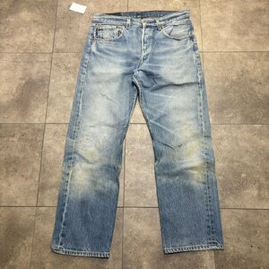 USA製 90年代 Levi's 501xx ビンテージ デニム 33×30 刻印555 MADE IN USA 90s バレンシア工場