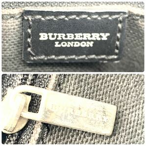 1円■美品■BURBERRY バーバリー ノバチェック PVC レザー ハンドバッグ トートバッグ レディース ベージュ系 ブラウン系 メンズ ビジネスの画像10