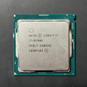 CPU インテル　Intel core i7-9700k