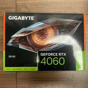 GIGABYTE GeForce RTX4060 GV-N4060D6-8GD [PCIExp 8GB]