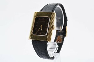 シチズン スクエア ブラックフェイス 4-632231 手巻き メンズ 腕時計 CITIZEN