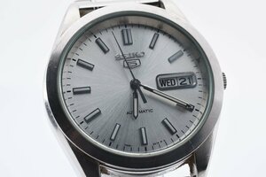 稼働品 セイコー ファイブ デイデイト 裏スケ 7S26-0420 自動巻き メンズ 腕時計 SEIKO