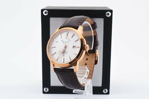  box attaching operation goods Orient Date FD0J-D0-A power reserve self-winding watch men's wristwatch ORIENT