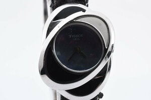 ティソ ラウンド シルバー クォーツ レディース 腕時計 TISSOT