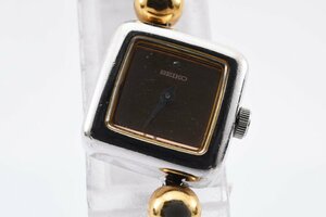 セイコー スクエア シルバー 1E20-5A00 クォーツ レディース 腕時計 SEIKO