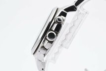美品 稼働品 セイコー 7T32-9000 デイト クロノグラフ ラウンド シルバー クォーツ メンズ 腕時計 SEIKO_画像5