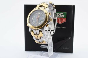  beautiful goods operation goods TAG Heuer CG 1122-0 Date round combination quartz men's wristwatch TAGheuer