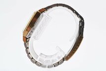 オメガ ジュネーブ デイト スクエア ゴールド クォーツ メンズ 腕時計 OMEGA Geneve_画像7