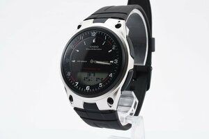 稼働品 カシオ デジタル ラウンド AW-80 クォーツ メンズ 腕時計 CASIO