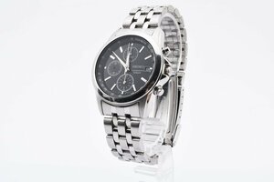  beautiful goods Seiko chronograph 7T92-0LH0 chronograph Date round silver quartz men's wristwatch SEIKO