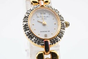 バレンチノモラディ 石付き ラウンド 841-042 クォーツ レディース 腕時計 VALENTINO MORADEI
