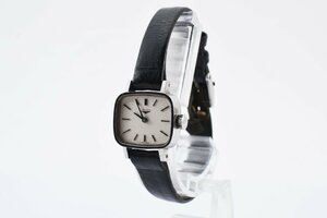 稼働品 ロンジン スクエア 手巻き メンズ 腕時計 LONGINES