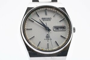 セイコーデイデイト 7546-7000 ラウンド シルバー クォーツ メンズ 腕時計 SEIKO