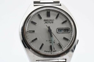 稼働品 セイコー ファイブ アクタス デイデイト 7019-8010 自動巻き メンズ 腕時計 SEIKO