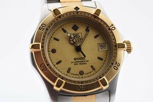 タグホイヤー プロフェッショナル 964.013 デイト ラウンド コンビ クォーツ メンズ 腕時計 TAGheuer
