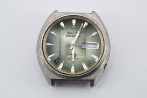 稼働品 セイコー ファイブ アクタス 6106-7700 デイデイト ラウンド シルバー 自動巻き メンズ 腕時計 SEIKO