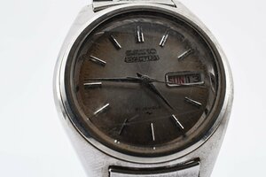 稼働品 セイコー ファイブ アクタス 7019-7060 デイデイト ラウンド シルバー 自動巻き メンズ 腕時計 SEIKO