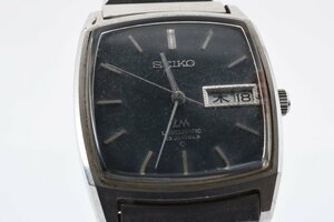 稼働品 セイコー ロードマチック 5606-5000 デイデイト スクエア シルバー 手巻き メンズ 腕時計 SEIKO