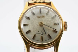 稼働品 シチズン スーパークイーン ラウンド ゴールド SQ0F51801-Y 手巻き レディース 腕時計 CITIZEN