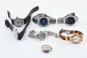 稼働品 シチズン 等 まとめ 7点 手巻き 自動巻き クォーツ レディース 腕時計 CITIZEN