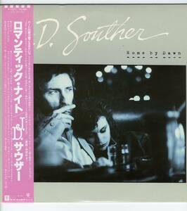 LP 美品 ロマンティック・ナイト　J.D.サウザー J.D.Souther / Home By Dawn【Y-1190】