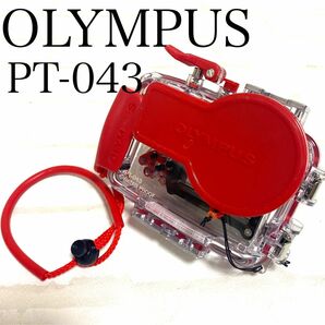 美品　『OLYMPUS』防水プロテクPT-043　水中撮影用