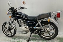 GN125H 売り切り！１円スタート！☆始動動画有☆エンジン好調！LC6PCJG！リアキャリア！ノーマル！全国配送！福岡佐賀 検）GZ125HS YBR125_画像7