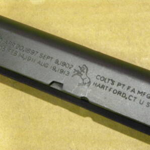 マルシン ガバメント M1911A1 ミリタリー HW スライドアッシー 未発火？ センターファイアの画像2