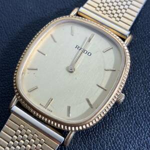 RADO ラドー 204.3610.2 メンズ 腕時計 ベルト社外 不動 ゴールド