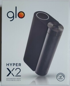 glo hyper X2 メタルブラック 新品未開封　登録有無不明　領収書無し