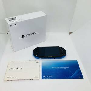 SONY　ソニー　PlayStation VITA　PSVITA本体　PCH-2000ZX18　ブルー/ブラック
