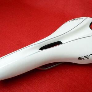 新品★selle san marco★セラサンマルコ★PONZA★Arrowhead★ポンザ★アローヘッド★穴開き★軽量◆白A★ B3の画像1