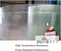 透明アクリル板 ポリカーボネートシート 温室カバー ガラス交換用 ドア カーポート 日よけ キャノピー 飛散防止 1.2mm, 1x15m_画像7