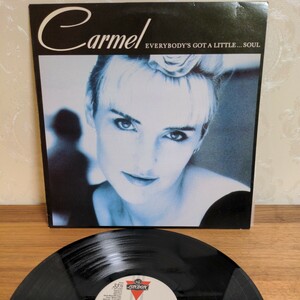 CARMEL / EVERYBODY'S GOT A LITTLE...SOUL カーメル 輸入盤 LPレコード