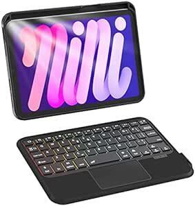 ipad mini6 キーボード付きケース 第6世代 8.3インチ対応 トラックパッド付き ipad mini6 キーボード バッ