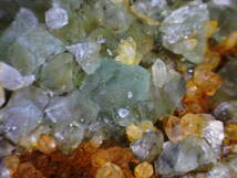国産鉱物　蛍石・水晶　和歌山県大塔鉱山産　_画像4