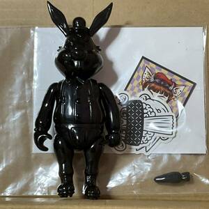 インディーズ ソフビ BLACKBOOK TOY FRANK KOZIK A CLOCKWORKCARROT mini ALEX 黒 ブラックブックトイ フランク コジック