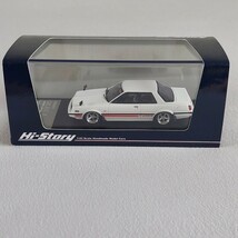 （足回りカスタムにつきジャンク）Hi-story ハイストーリー 1/43 三菱ギャラン ラムダ GSRターボ ホワイト ローダウン ハチマルヒーロー_画像6