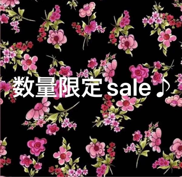 sale♪ロラライハリス生地 Jumbo Floral