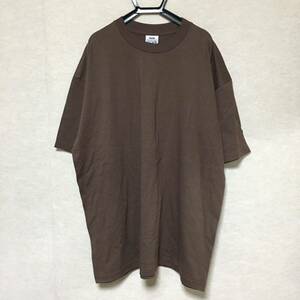 新品未使用 PROCLUB プロクラブ コンフォート 半袖Tシャツ ブラウン 茶 2XL