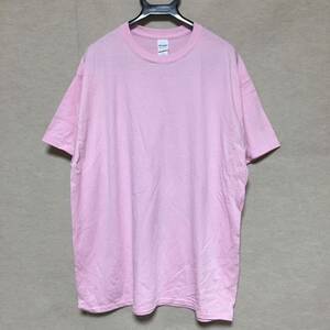 新品未使用 GILDAN ギルダン 半袖Tシャツ ライトピンク XL