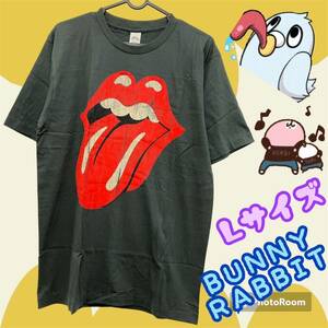 BUNNYRABBIT バンドTシャツ　【0151-b-L】