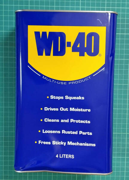 WD-40 4L缶 未使用 訳あり品