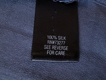 croft&barrow 100％ 絹 シルク グレー 無地 開襟 オープンカラー 半袖 シャツ アロハ アメリカ古着 サイズ XL 大きめ_画像7