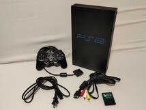 新品購入品○動作良好 PlayStation2 プレステ2 ソニー ゲーム機 コントローラー SCPH-5000 _画像1