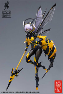 BEE-03W WASP GIRL ブンちゃん 1/12 完成品アクションフィギュア[蝸之殼スタジオ]